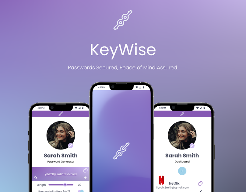 KeyWise-UX-UI-Project-Password-Manager-App-1